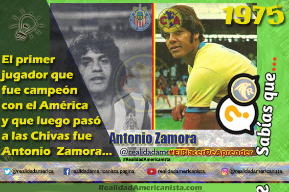 058 redes realidad americanista club america primer campeon americanista que se fue a chivas 1975