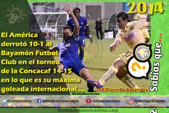 072 redes realidad americanista club america vs bayaon concacaf 2014
