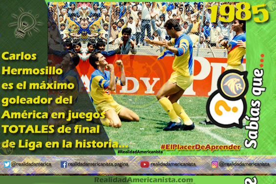 090 redes realidad americanista club america carlos hermosillo goleaador juegos totales final vs cruz azul 1989