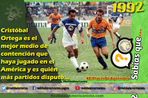 095 redes realidad americanista club america cristobal ortega 1992