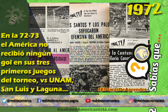 098 redes realidad americanista club america tres partidos sin gol en contra 72 73