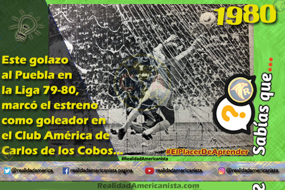 099 redes realidad americanista club america gol de los cobos al puebla 79 80