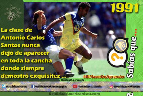 111 redes realidad americanista club america antonio carlos santos 91 92