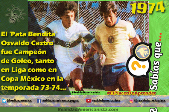 132 redes realidad americanista club america pata bendita bi campeon goleo 73 74