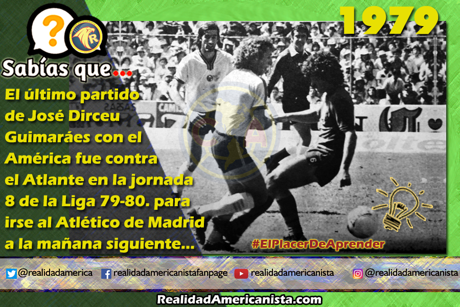 156 redes realidad americanista club america vs atlante ultimo de dirceu 79 80