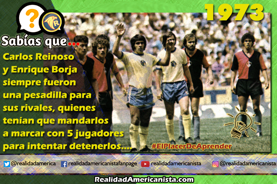 163 redes realidad americanista club america carlos reinoso enrique borja vs atlas 1973