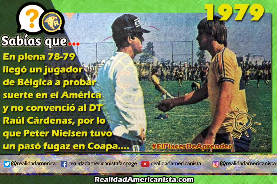 170 redes realidad americanista club america raul cardenas leslie peters 1979