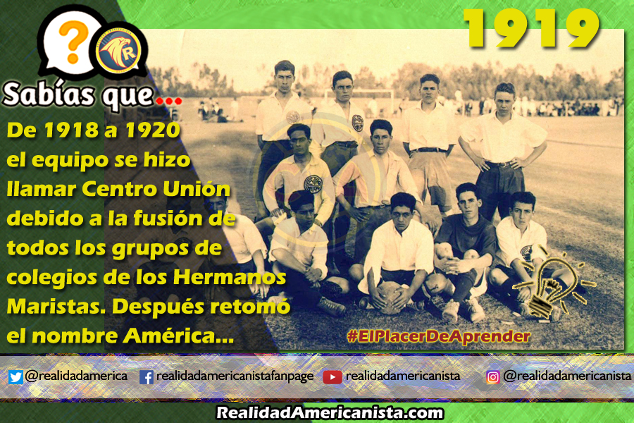 188 redes realidad americanista club america centro union 1919
