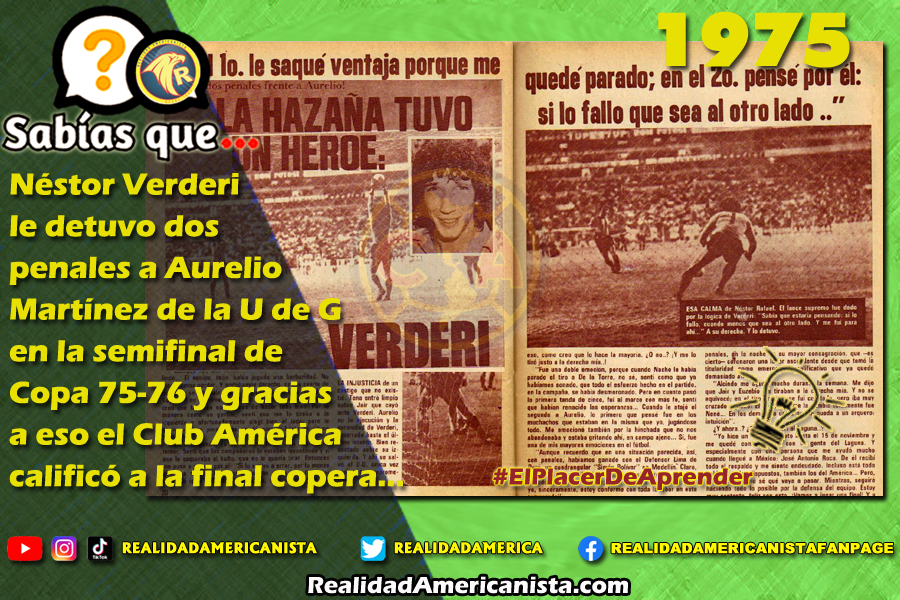 214 redes realidad americanista club america verderi penales u de g 1975